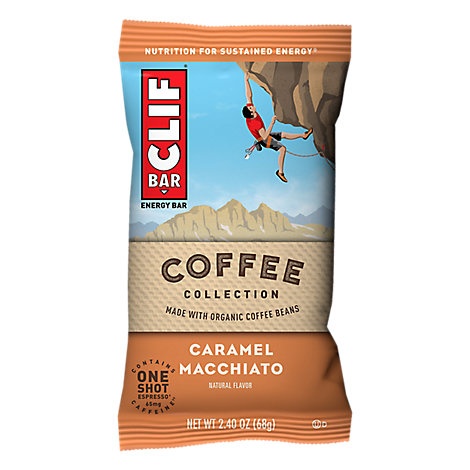 slide 1 of 1, Clif Bar Coffee Caramel Macchiato, 2.4 oz