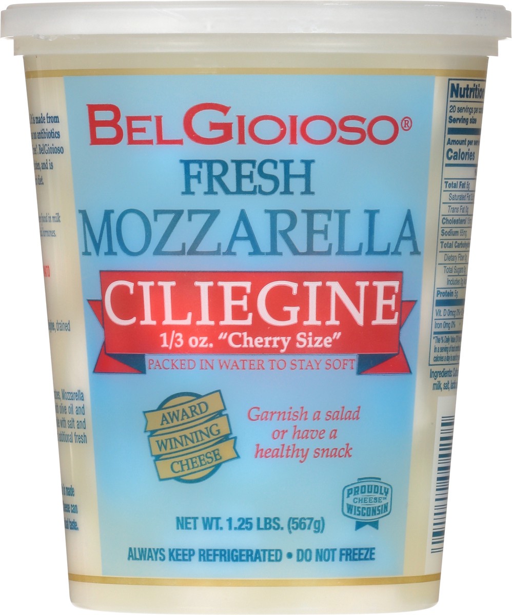 slide 7 of 14, BelGioioso Ciliegine Fresh Mozzarella Cheese 1.25 lb, 1.25 lb