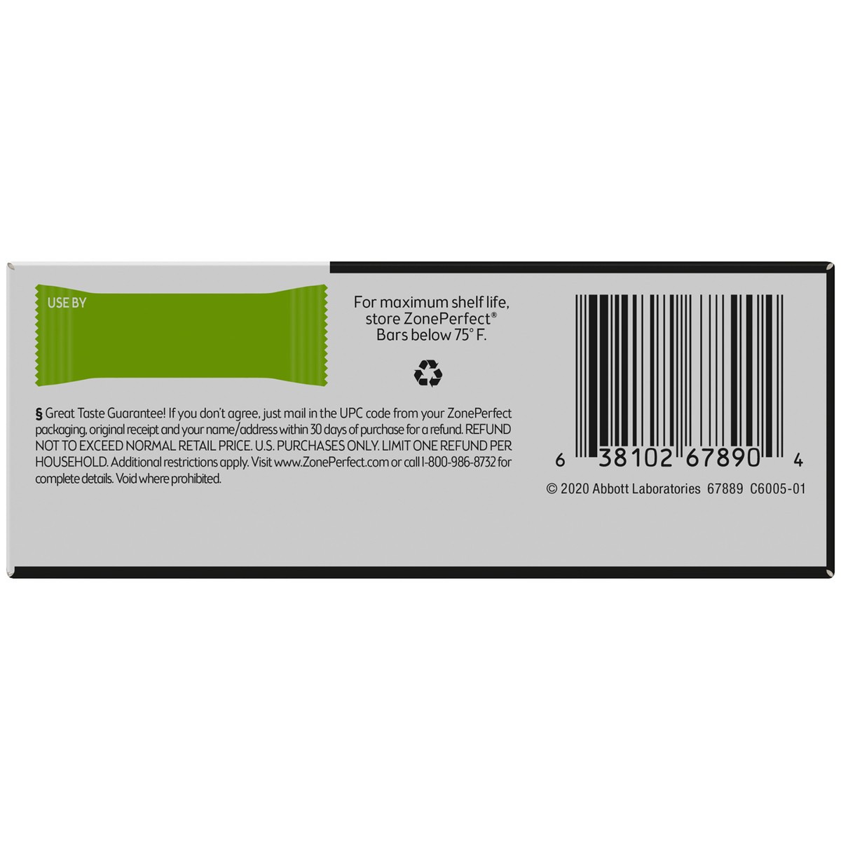 slide 4 of 9, Zone Perfect ZonePerfect Macros Protein Bar Chocolate Chip Muffin Bars 1.76 oz Bars, 8.8 oz