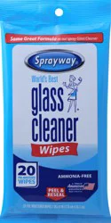 Sprayway Glass Cleaner Wipes 20 ea