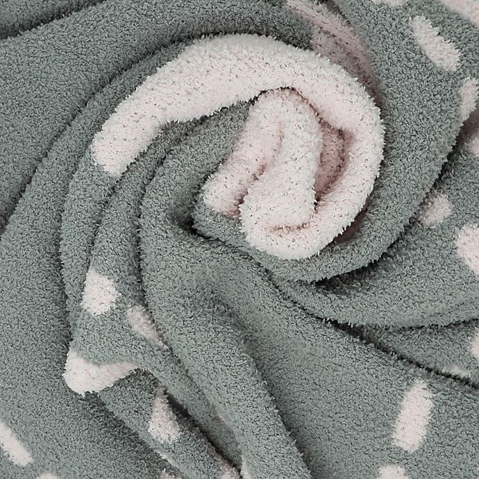 Living textiles chenille online baby blanket