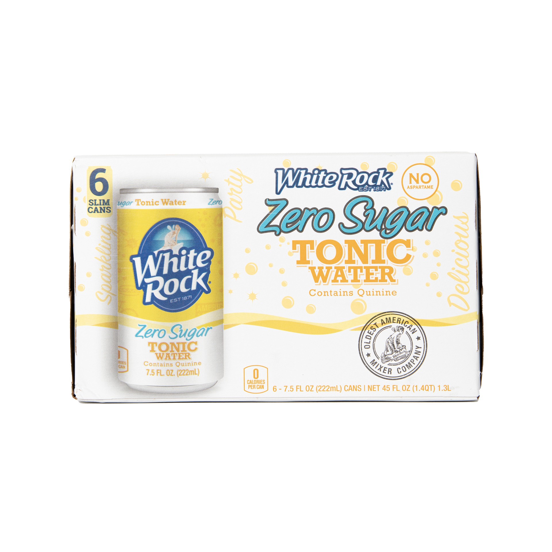 slide 1 of 1, White Rock Diet Tonic Water, 7 oz
