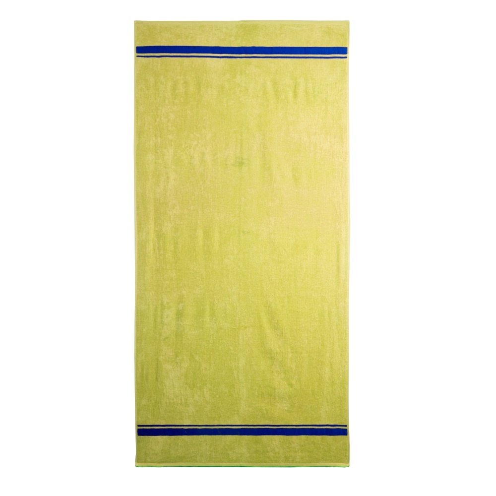 slide 1 of 1, HD Designs Outdoors Solid Beach Towel - Dark Citron, 1 ct