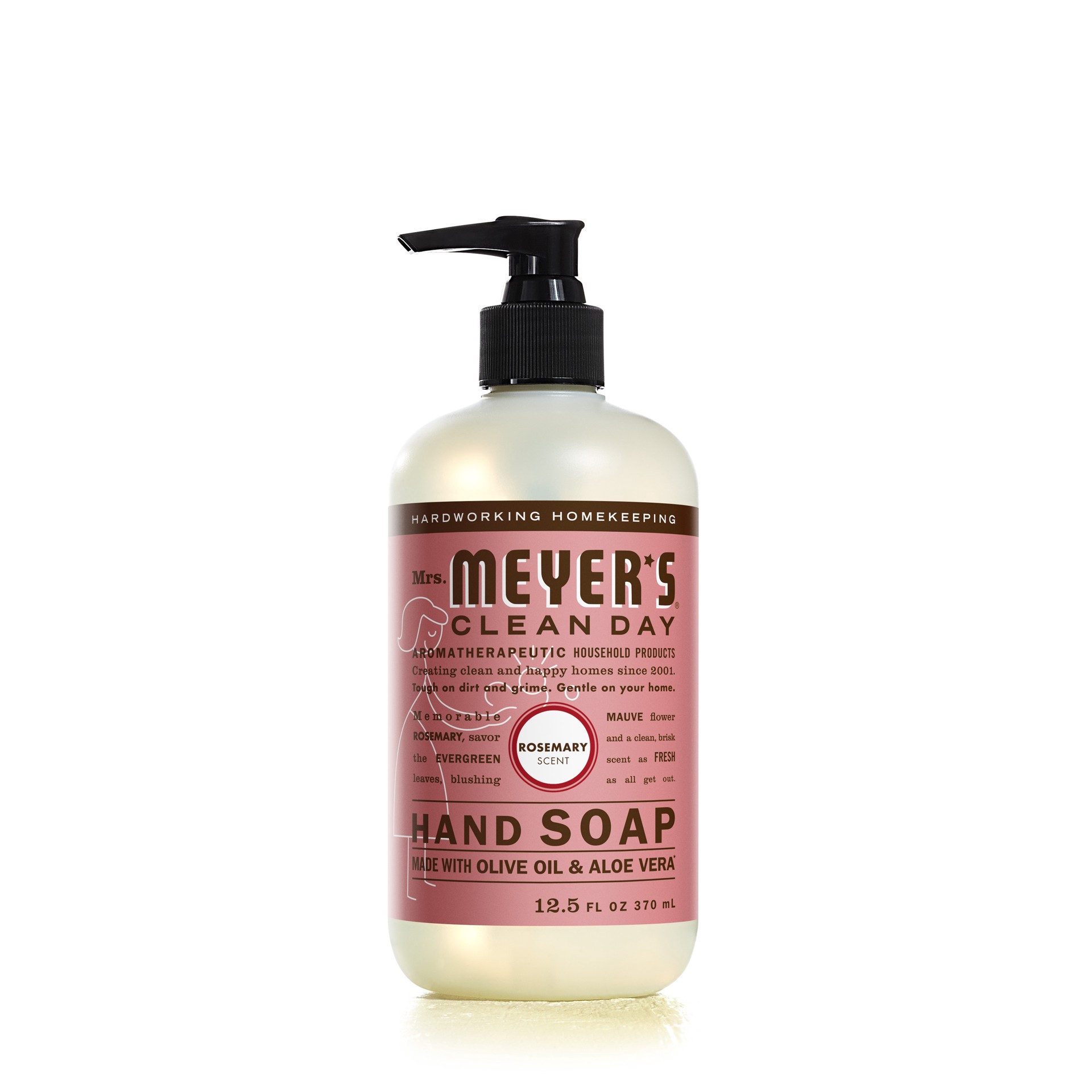 slide 1 of 3, Mrs. Meyer's Clean Day Liquid Hand Soap, Rosemary Scent, 12.5 Ounce Bottle, 12.50 fl oz