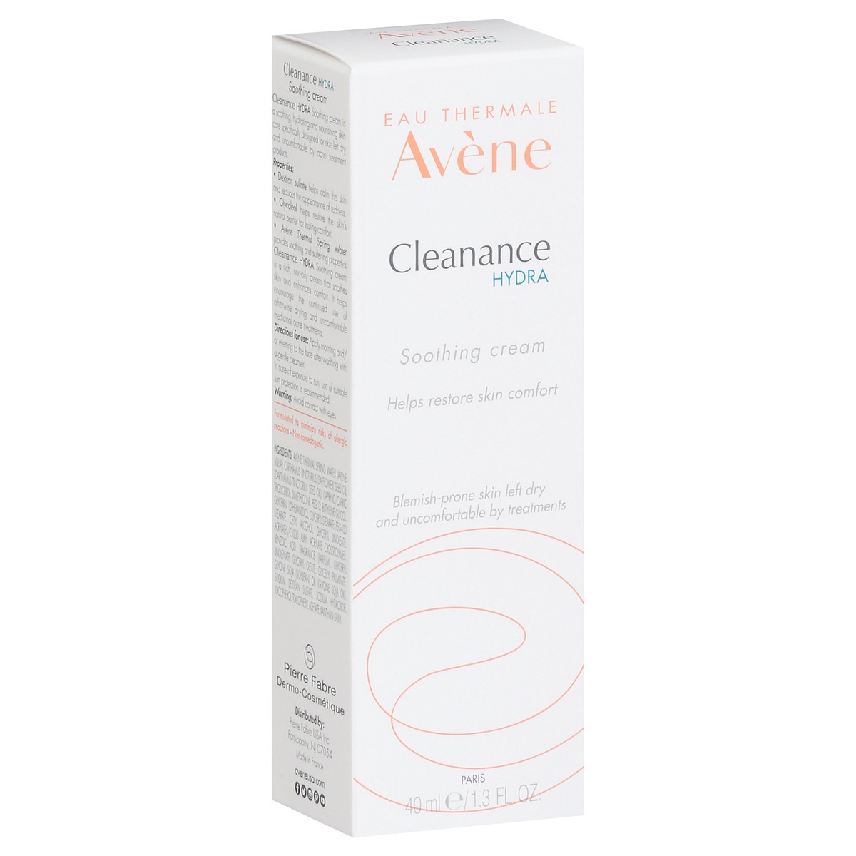 slide 1 of 9, Avène Cleanance Hydra Soothing Cream 1.3 fl oz, 1.3 fl oz