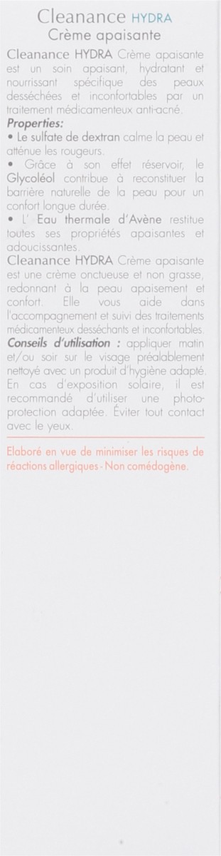 slide 9 of 9, Avène Cleanance Hydra Soothing Cream 1.3 fl oz, 1.3 fl oz
