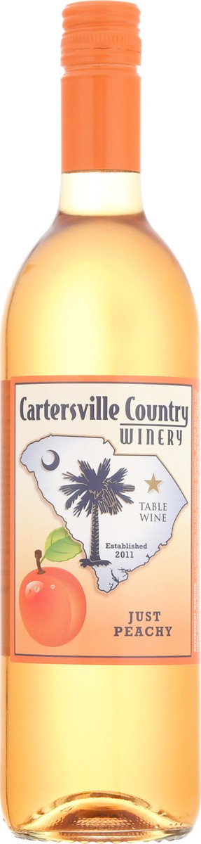 slide 6 of 9, Cartersville Country Winery Cartersville Country Just Peachy Fruit Wine, 750 ml