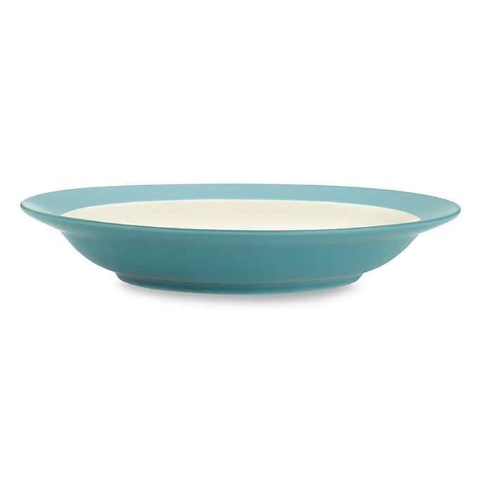 slide 1 of 1, Noritake Colorwave Rim Pasta Bowl - Turquoise, 1 ct