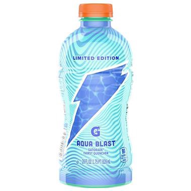 slide 1 of 1, Gatorade Thirst Quencher, Aqua Blast, 28 fl oz
