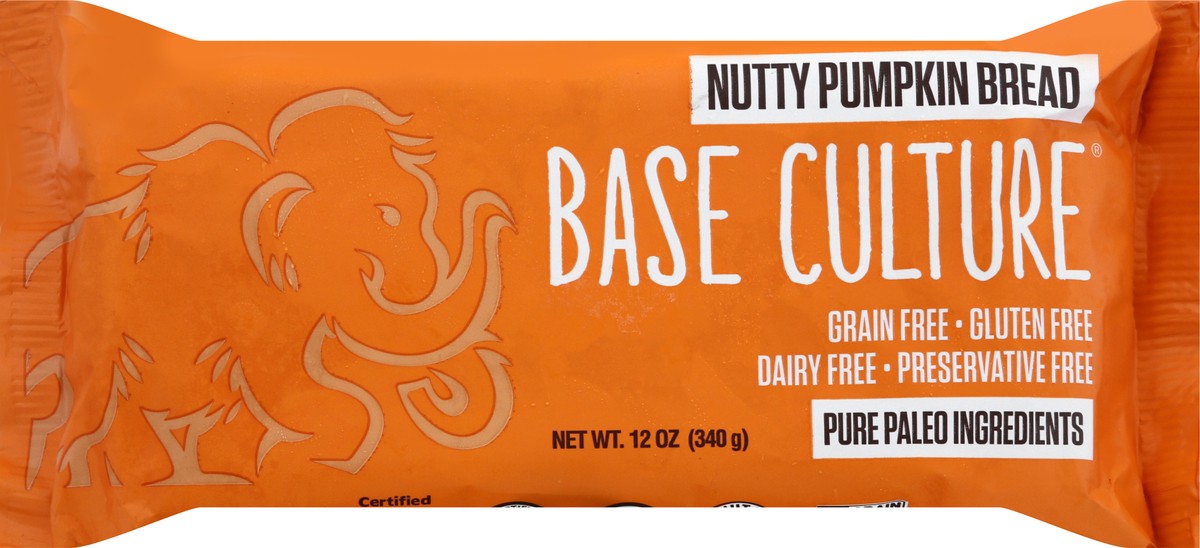 slide 6 of 9, Base Culture Nutty Pumpkin Bread, 12 oz