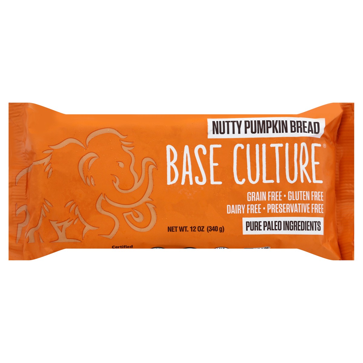 slide 1 of 9, Base Culture Nutty Pumpkin Bread, 12 oz