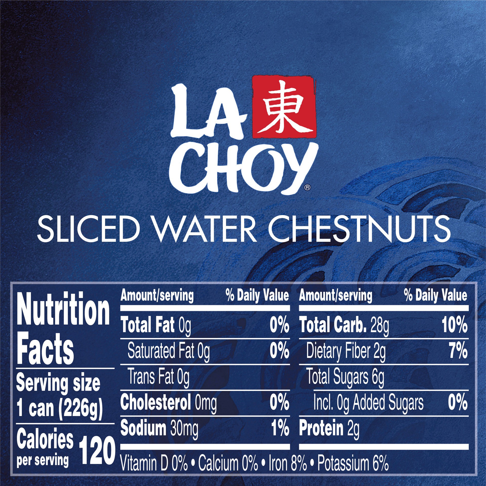 slide 2 of 4, La Choy Sliced Water Chestnuts 8 oz, 8 oz