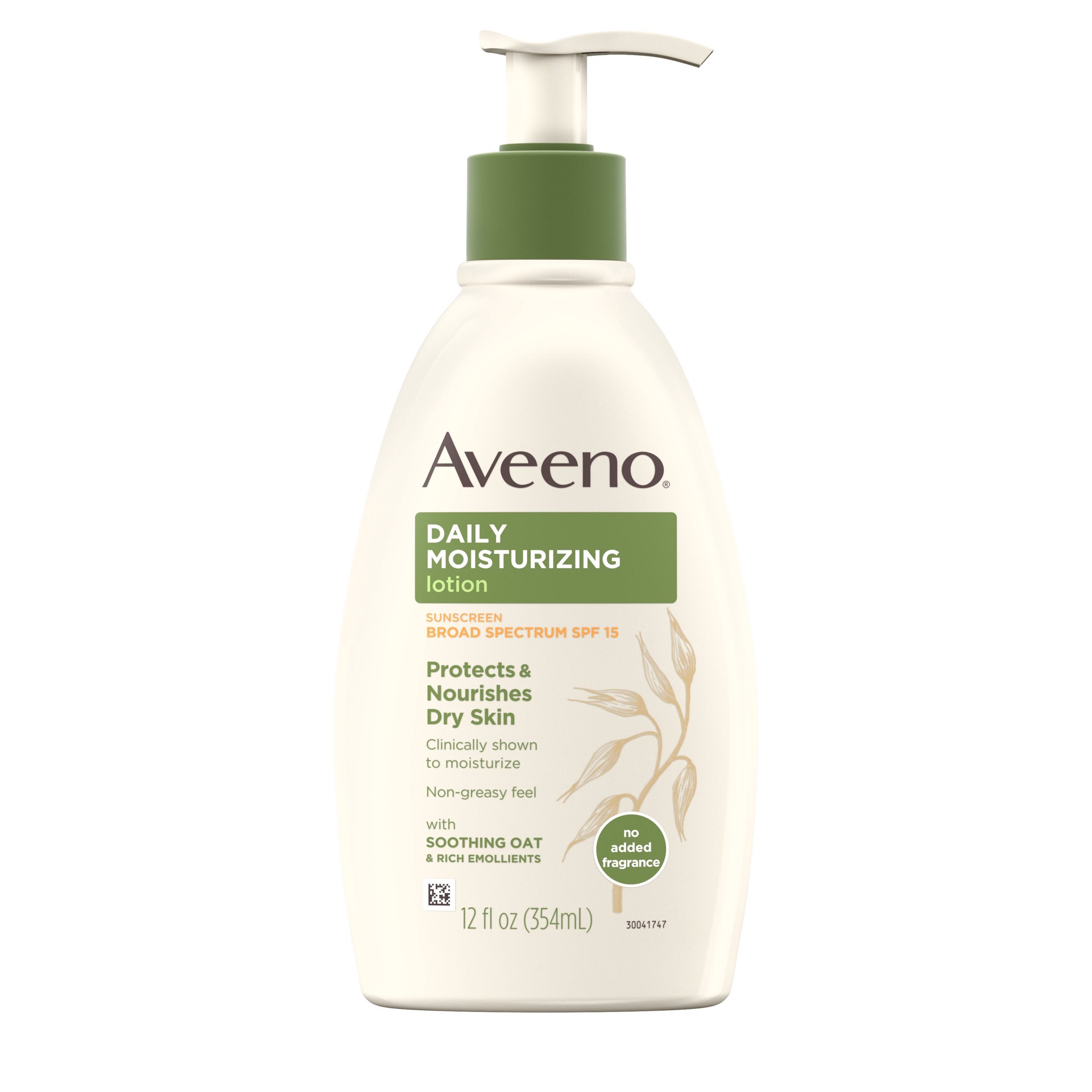 slide 1 of 7, Aveeno Daily Moisturizing Body Lotion with SPF 15 & Oat, 12 fl. oz, 12 oz