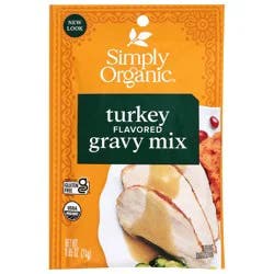 Simply Organic Turkey Flavored Gravy Mix