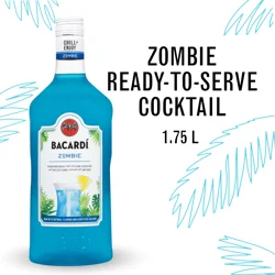 Bacardí Bacardi Zombie Ready To Serve Premium Rum Cocktail, Gluten Free 12.5% 175Cl/1.75L