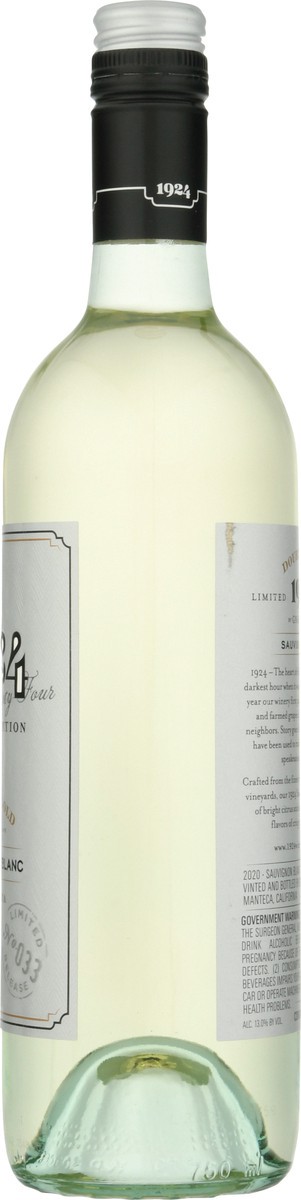 slide 5 of 9, 1924 California Double Gold Sauvignon Blanc 750 ml, 750 ml