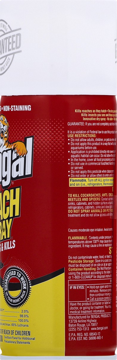 slide 7 of 12, Bengal Roach Spray 9 oz, 9 oz