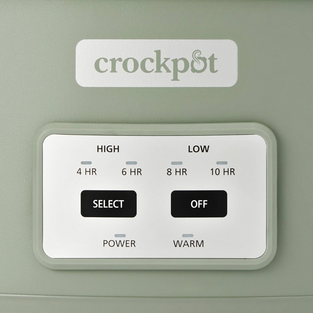 slide 4 of 11, Crock-Pot 6qt Cook and Carry Programmable Slow Cooker - Sage, 6 qt