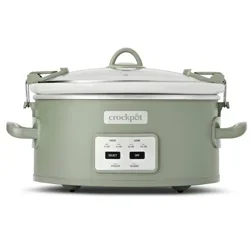 Crock-Pot 6qt Cook and Carry Programmable Slow Cooker - Sage