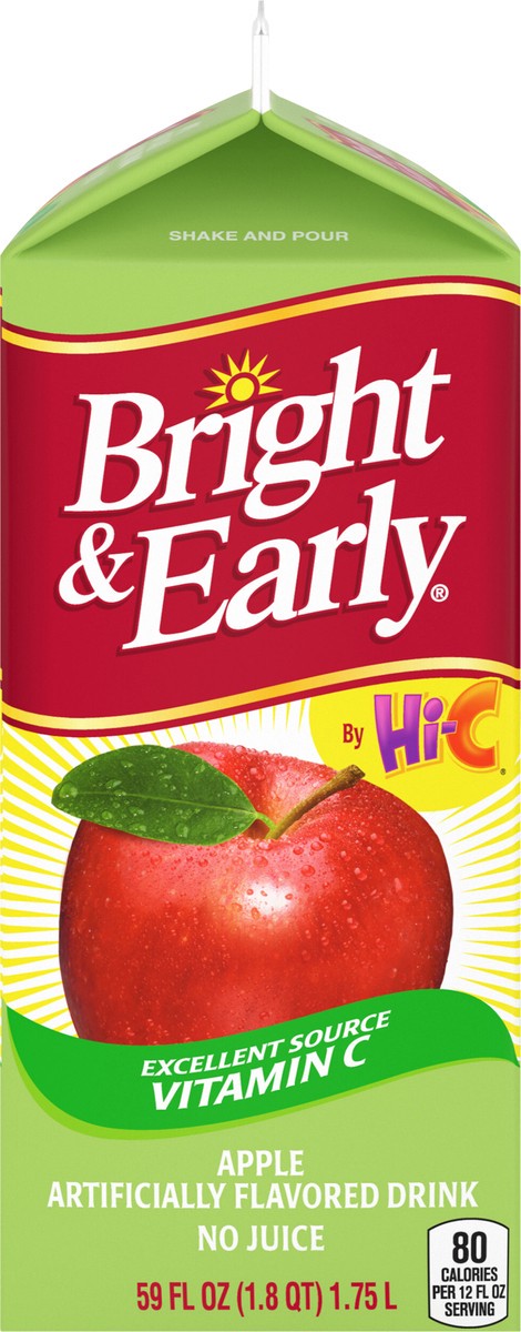 slide 5 of 7, Bright & Early Bright and Early Apple Carton, 59 fl oz, 59 fl oz