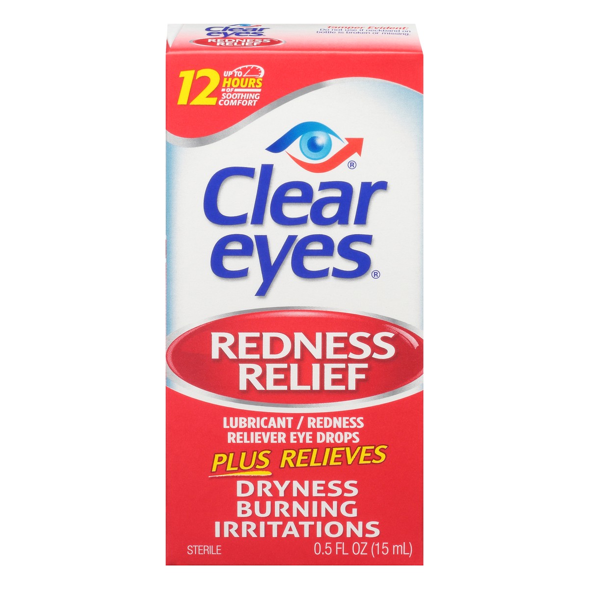 slide 10 of 10, Clear Eyes Redness Relief Eye Drops, 0.50 fl oz