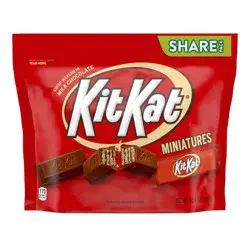 KIT KAT Miniatures Milk Chocolate Wafer Candy Share Pack, 10.1 oz