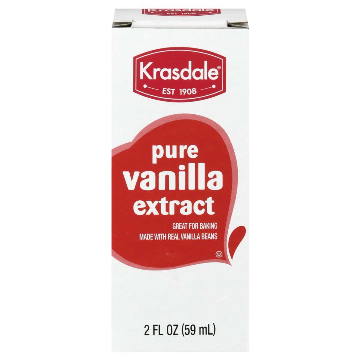 slide 1 of 1, Krasdale Extract Vanilla, 2 oz