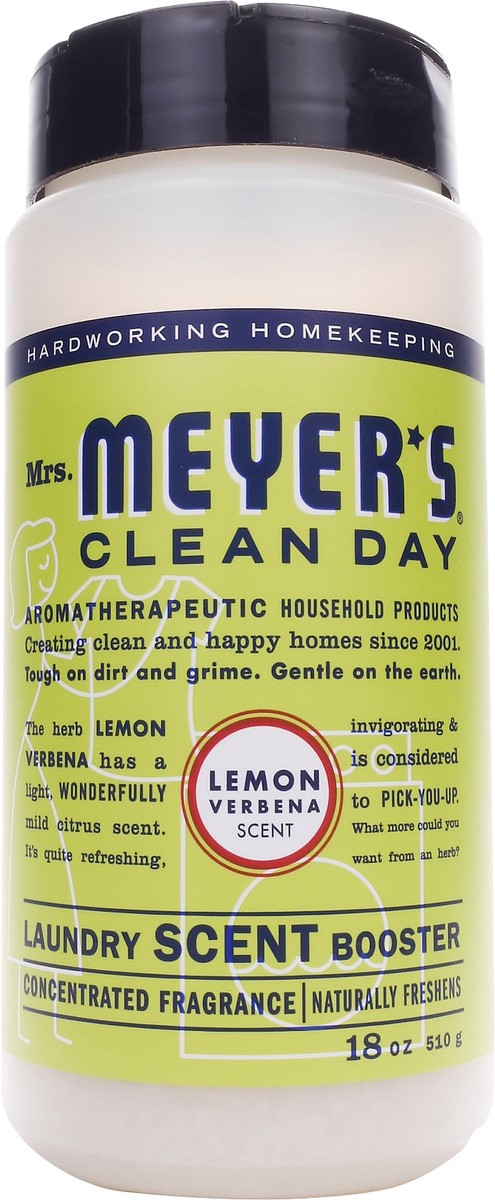 slide 1 of 4, Mrs. Meyer's Clean Day Lemon Verbena Scent Laundry Scent Booster 18 oz, 18 oz