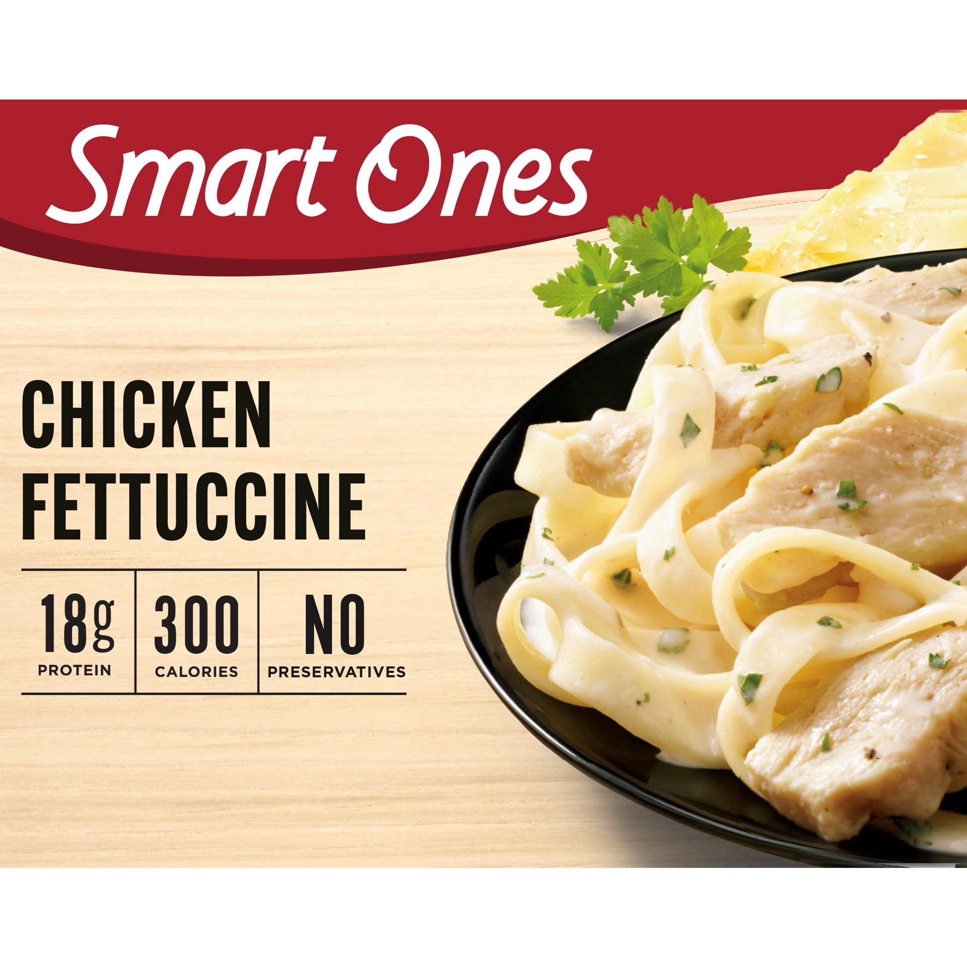 slide 1 of 13, Smart Ones Chicken Fettuccine Frozen Meal, 9.25 oz Box, 9.25 oz