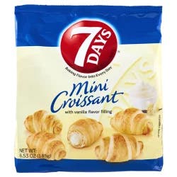 7DAYS Mini Croissant with Vanilla Filling