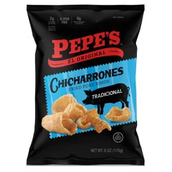 Pepe's, Traditional Chicharrones, 6 Oz