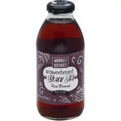 Market District Unsweetened Black Tea - 16 oz