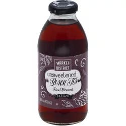 Market District Unsweetened Black Tea - 16 oz