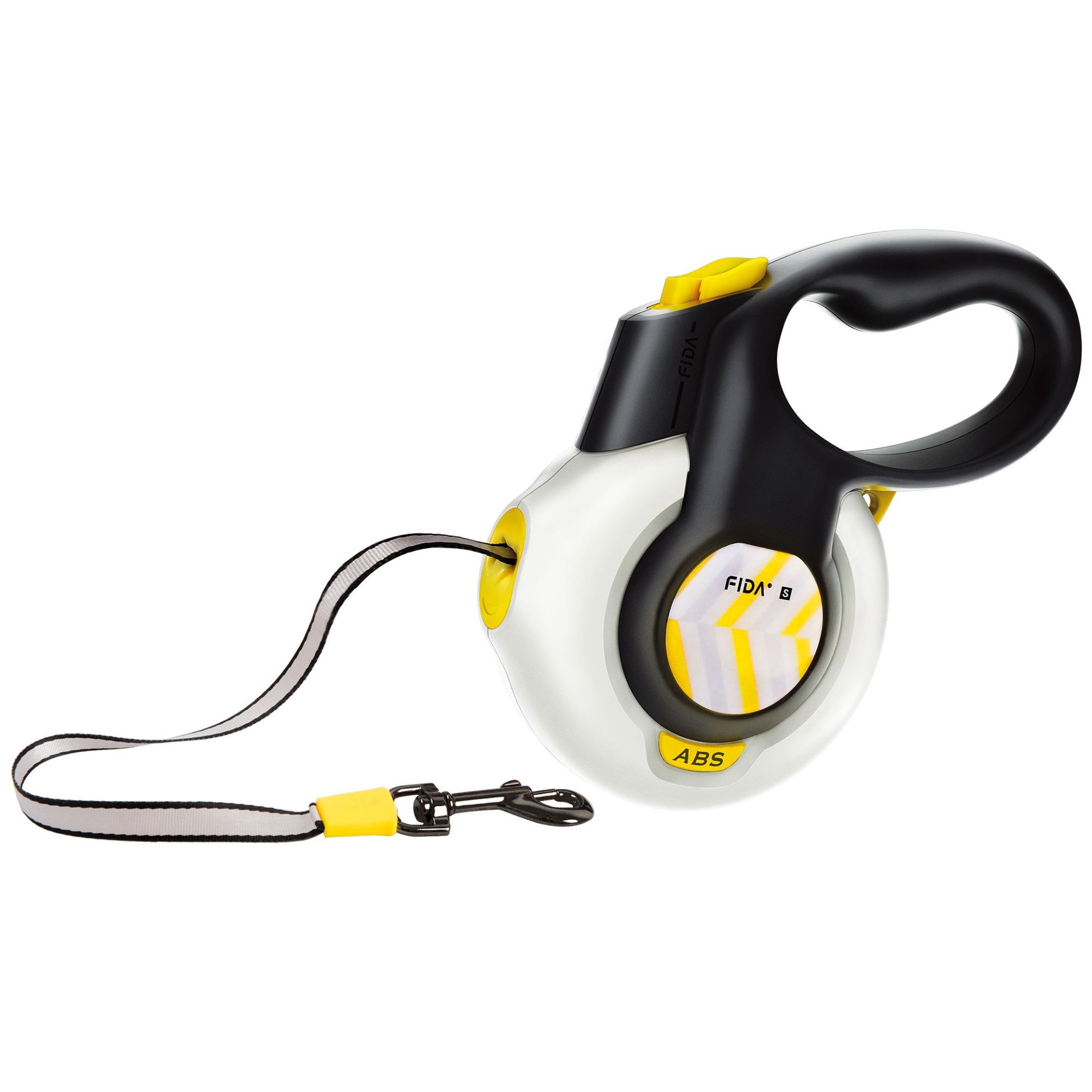 slide 1 of 1, FIDA Retractable AutoBrake Dog Leash, SM