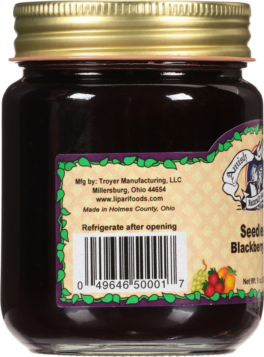slide 7 of 9, Amish Wedding Seedless Blackberry Jam 9 oz, 9 oz