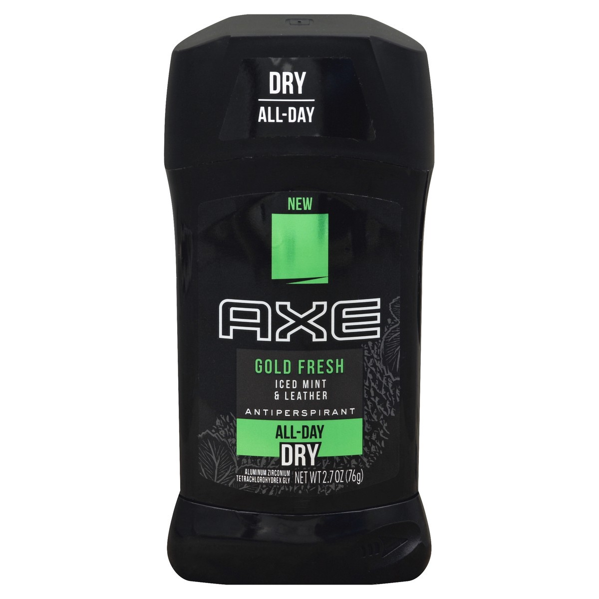 slide 4 of 10, AXE Fresh Mint + Leather Antiperspirant Deodorant Stick, 2.7 oz