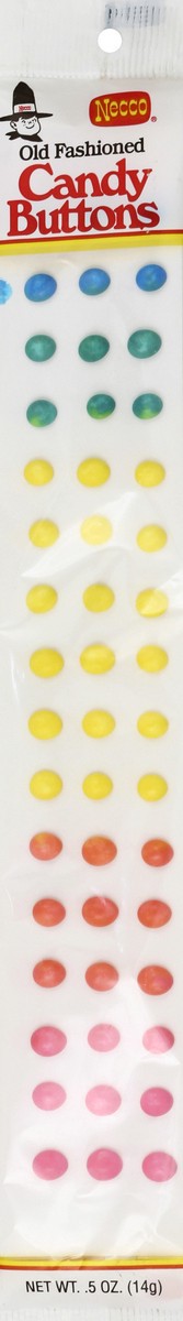 slide 3 of 5, Necco Candy Buttons 0.5 oz, 0.5 oz