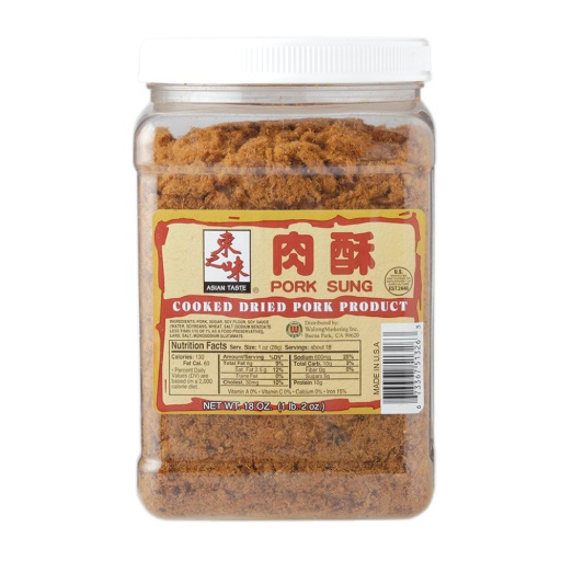 slide 1 of 1, Asian Taste Asn/Tas Pork Sung, 18 oz