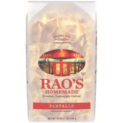 Rao's Homemade Homemade Farfalle 16 oz