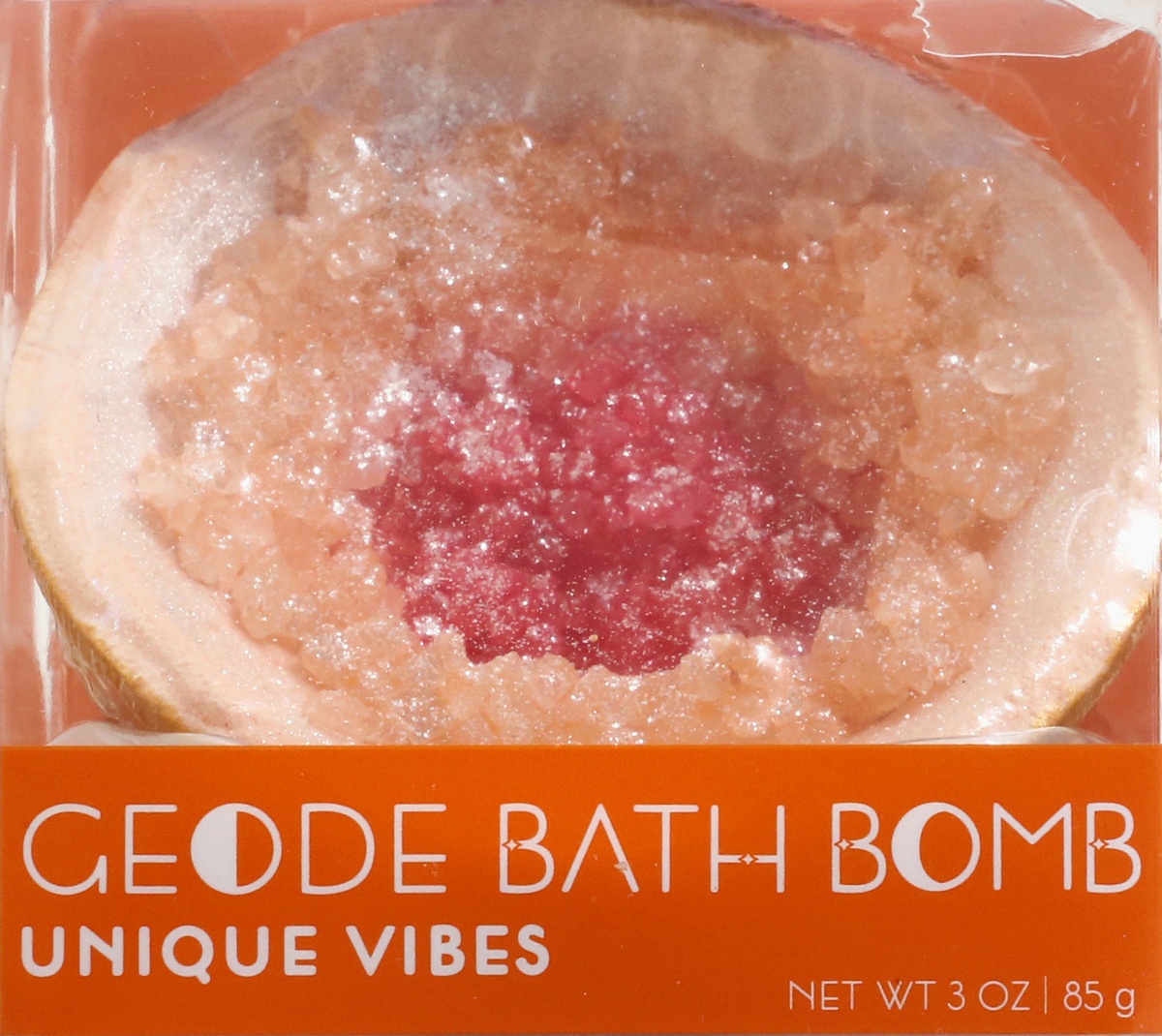 slide 8 of 9, Hallu Calmology Peaceful Vibes Cosmic Geode Bath Bomb, 2.99 oz