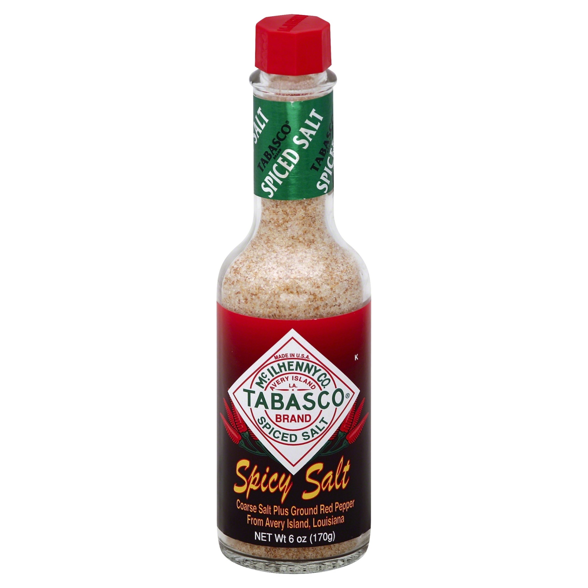 slide 1 of 6, Tabasco Salt, Spicy, 6 oz