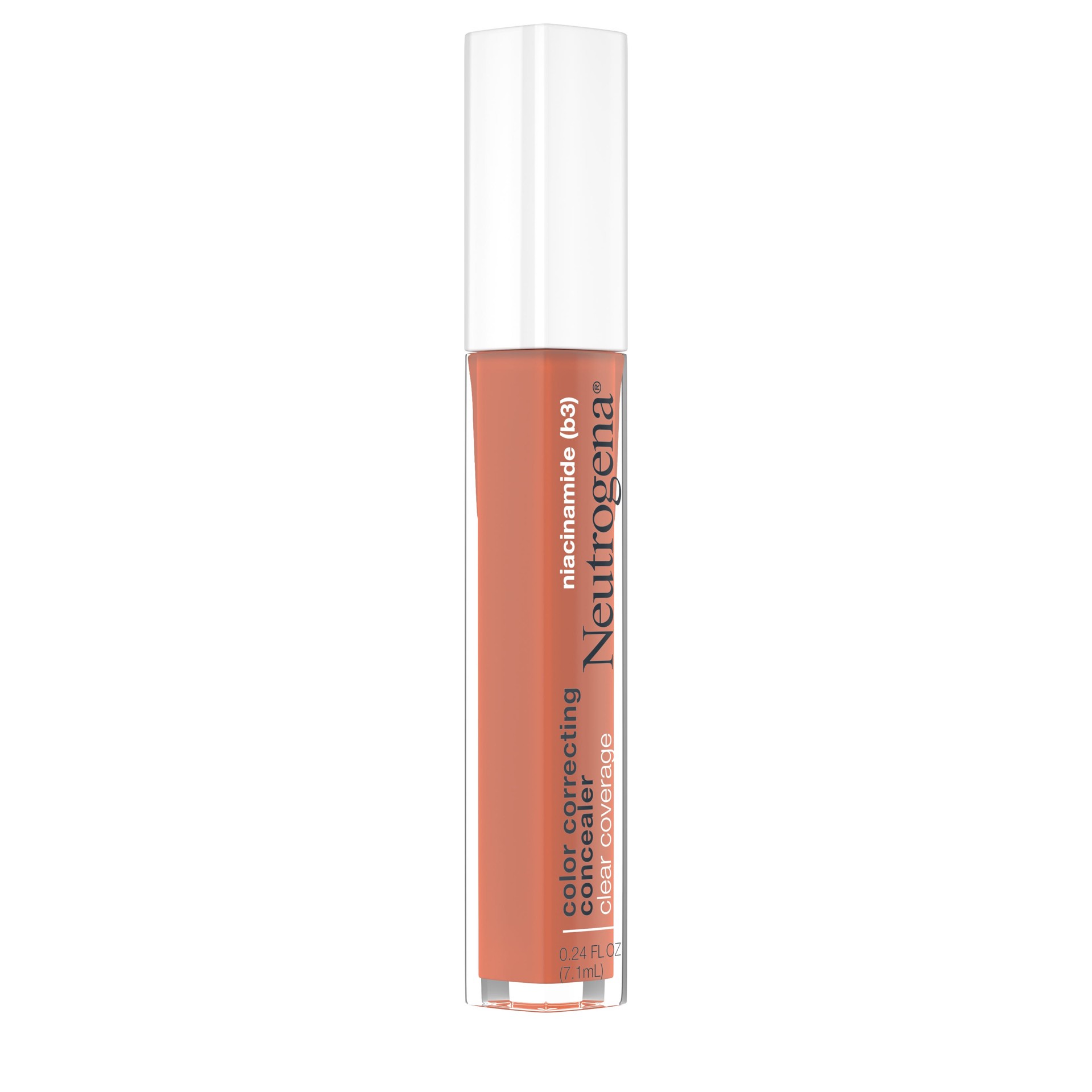 slide 2 of 8, Neutrogena Clear Coverage Color Correcting Concealer Deep Peach, 0.24 fl oz