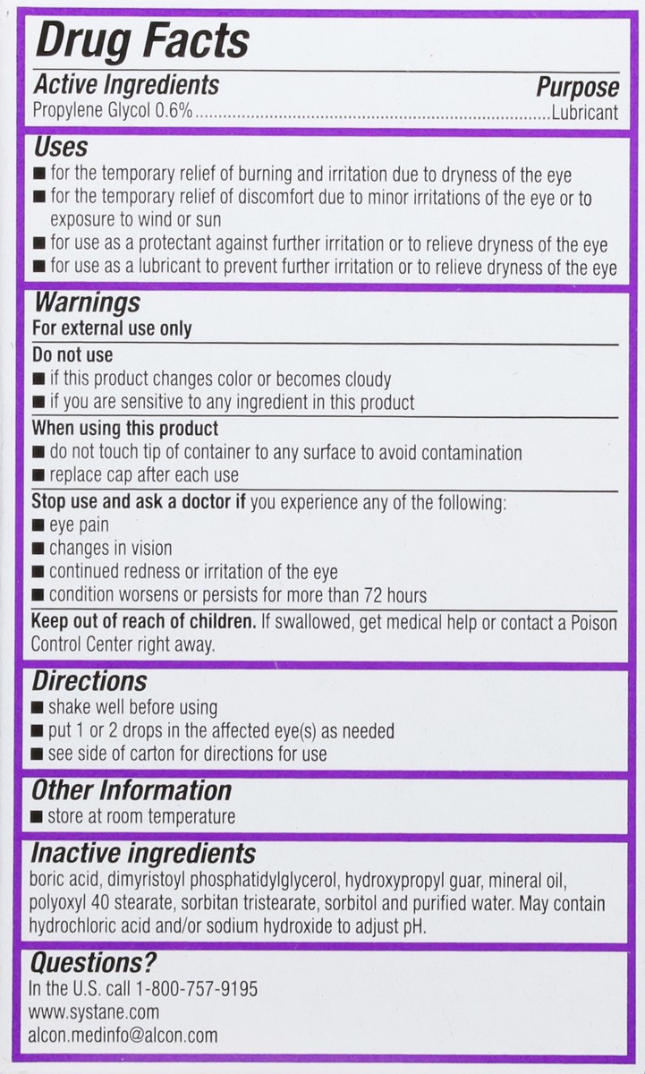 slide 11 of 13, Systane Complete PF Lubricant Eye Drops Twin Pack 2 - 0.34 oz Bottles, 20 ml