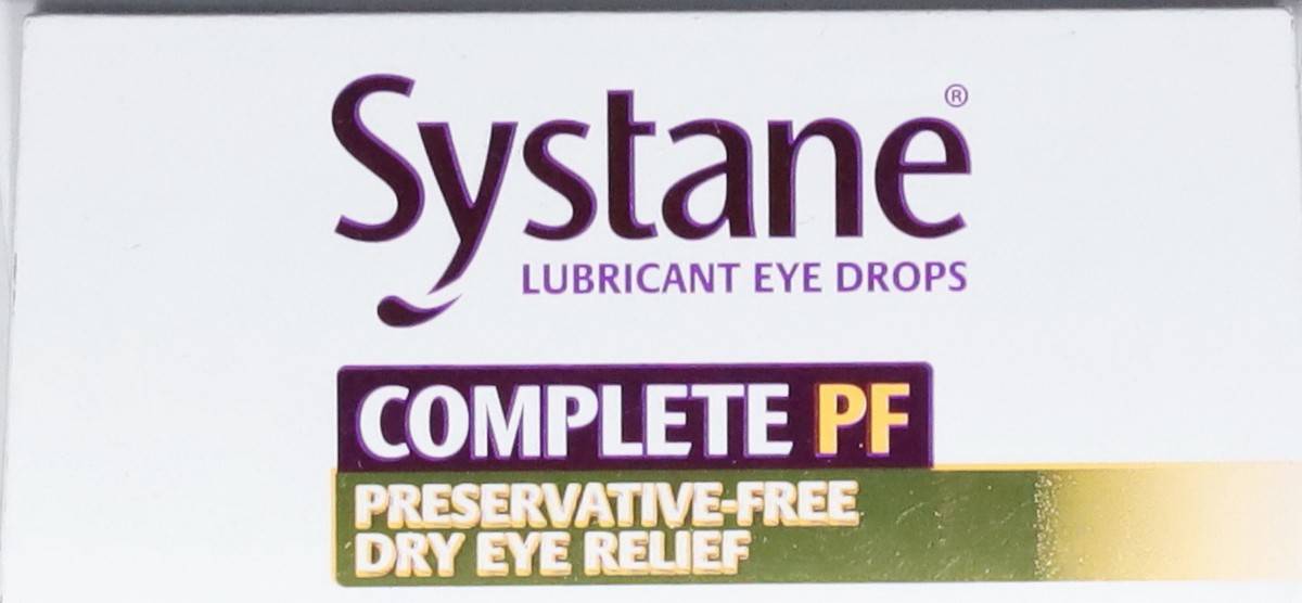 slide 3 of 13, Systane Complete PF Lubricant Eye Drops Twin Pack 2 - 0.34 oz Bottles, 20 ml