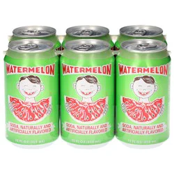 Cawy Watermelon Soda - 6 ct; 12 fl oz