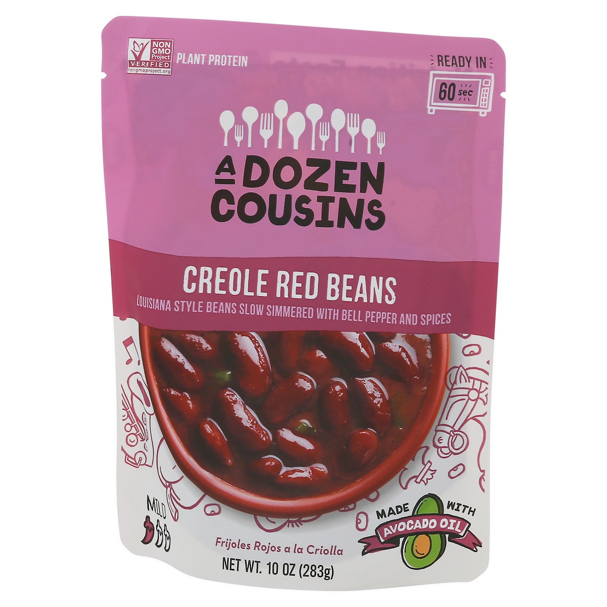 slide 7 of 13, A Dozen Cousins Creole Red Beans, 10 oz