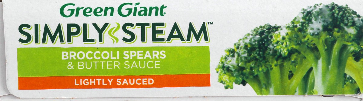 slide 6 of 11, Green Giant Simply Steam Lightly Sauced Broccoli Spears & Butter Sauce 10 oz, 10 oz