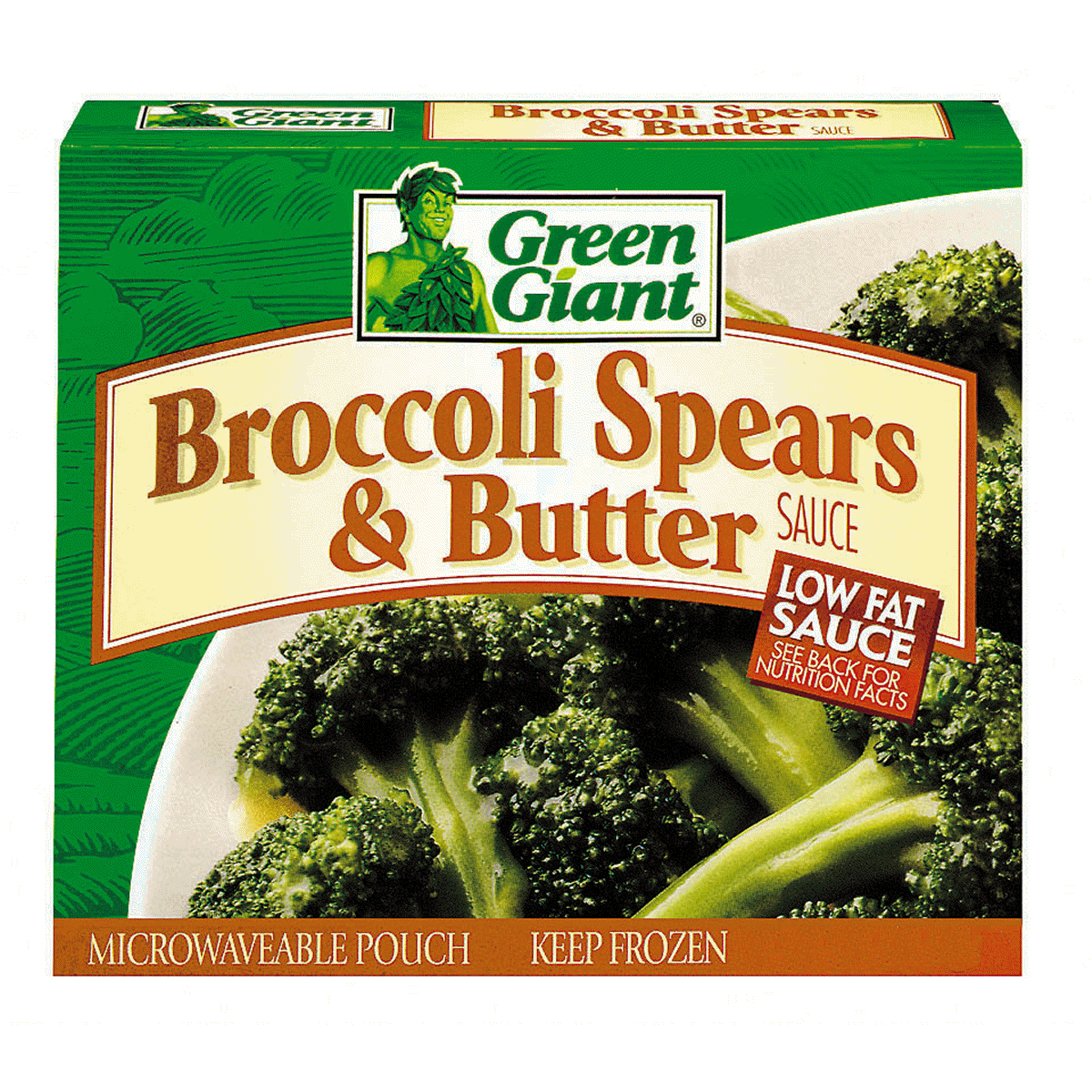 slide 1 of 8, Green Giant Steamers Broccoli Spears & Butter Sauce, 10 oz