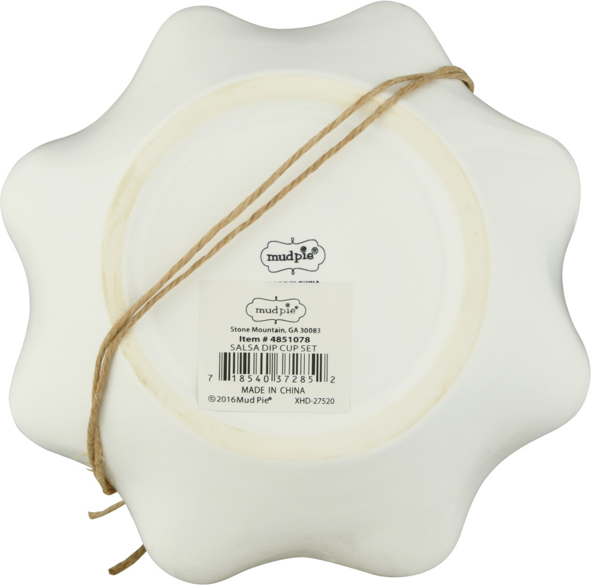 slide 3 of 10, Mud Pie Circa Salsa Dip Cup Set 1 ea, 1 ct