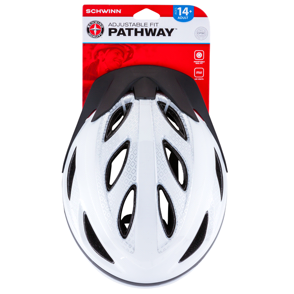 slide 1 of 1, Schwinn Pathway Adult Bike Helmet, 1 ct